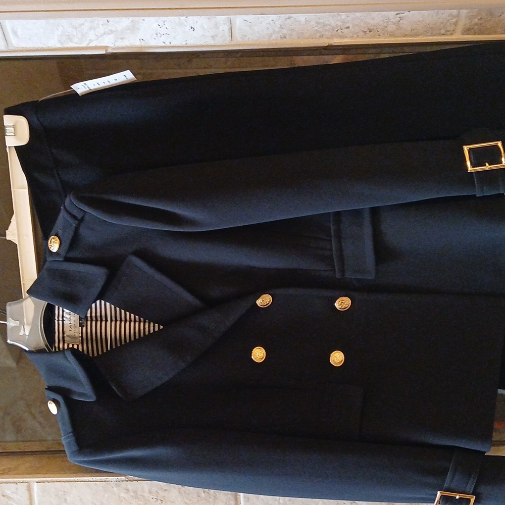 Tahari black pant suit